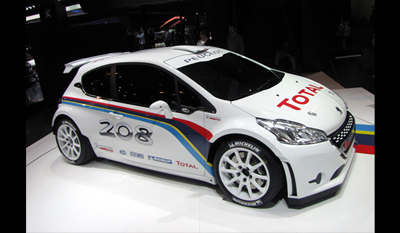 Peugeot 208 Type R5 Rally Car for 2013 2